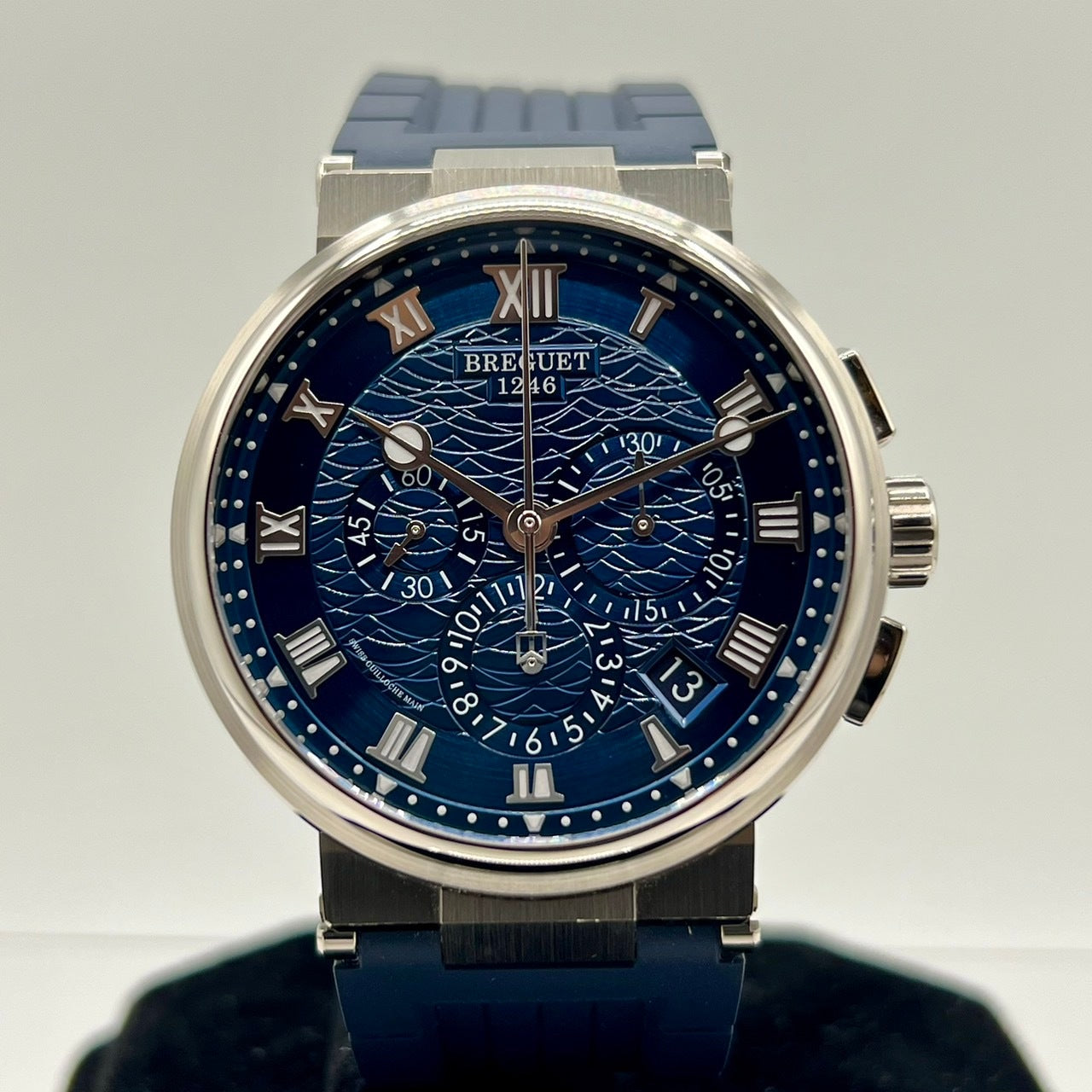 二手Breguet Marine 5527BB/Y2/5WV蓝色42.3mm