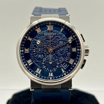 二手Breguet Marine 5527BB/Y2/5WV蓝色42.3mm