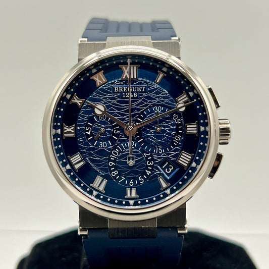 二手Breguet Marine 5527BB/Y2/5WV蓝色42.3mm