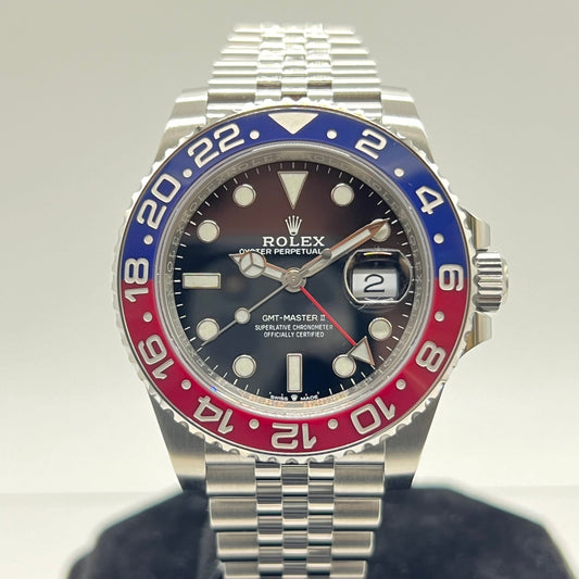 롤렉스 GMT 마스터 II 126710BLRO JUBILEE BRACELLE BLACK PEPSI 40mm