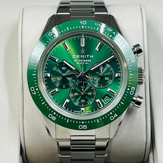 Pre-Owned Zenith Chronomaster Sport YOSHIDA SPECIAL EDITION 03.3107.3600/56.M3100 Green 41mm