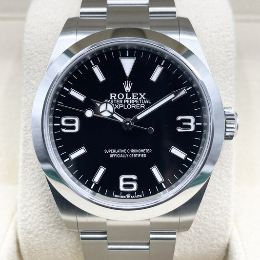롤렉스 탐색기 224270 블랙 40mm