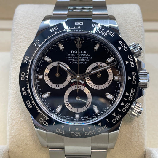 プレオウンド ロレックス デイトナ 116500LN オイスターブレスレット ブラック
