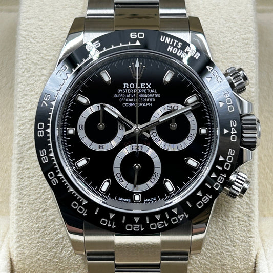 プレオウンド ロレックス デイトナ 116500LN オイスターブレスレット ブラック 40mm