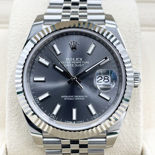 プレオウンド ロレックス デイトジャスト 126334 スレートジュビリーブレスレット 41mm