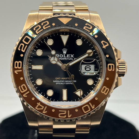 롤렉스 GMT 마스터 II 126715CHNR 굴 팔찌 40mm