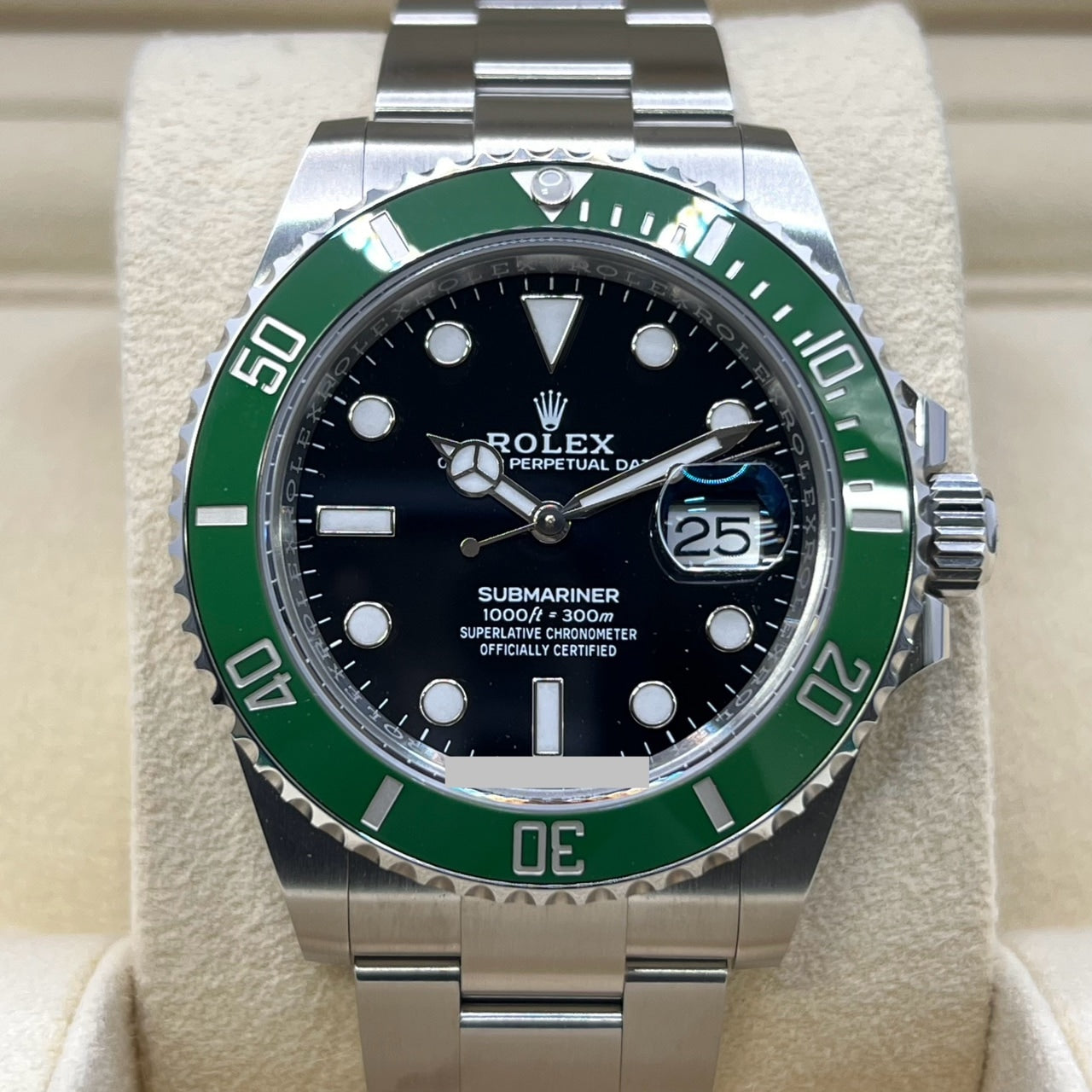 [2023年10月]勞力士潛艇日期126610LV牡蠣手鐲黑色41mm