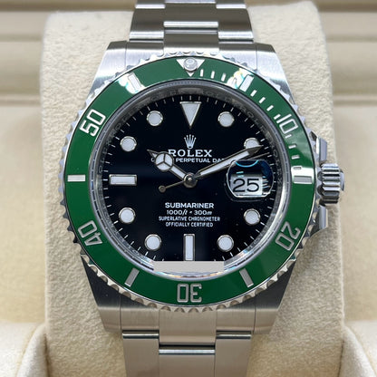 [2023年10月]勞力士潛艇日期126610LV牡蠣手鐲黑色41mm