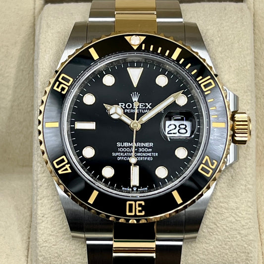 プレオウンド ロレックス サブマリーナデイト 126613LN オイスターブレスレット ブラック 41mm