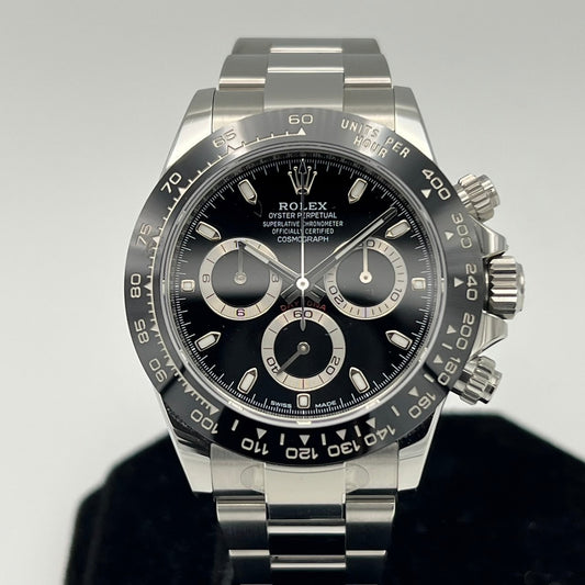 [新付款2021年2月]勞力士Daytona 116500LN牡蠣手鐲黑色40mm