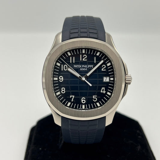 [2023 지불] 새로운 버클! Patek Philippe Aquanaut 5168G-001 Blue 40mm