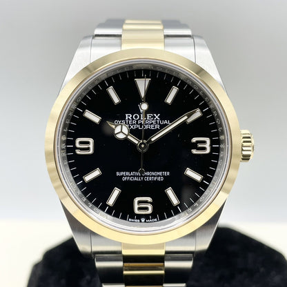 ロレックス エクスプローラーI 124273 ブラック 36mm