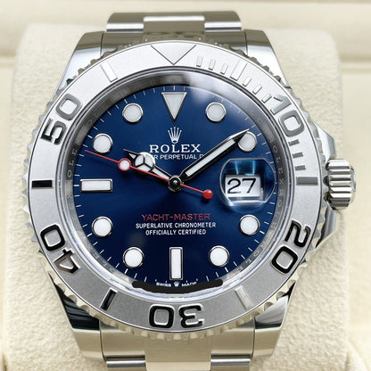 劳力士 Yacht-Master 126622 蚝式手链 亮蓝色 40 毫米