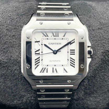 卡地亚 Santos de Cartier WSSA0029 银 35 毫米