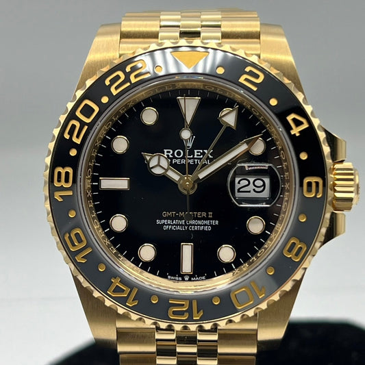 롤렉스 GMT 마스터 II 126718GRNR JUBILEE BRACELET BLACK