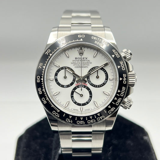 劳力士 Daytona 126500LN 白色 40 毫米不锈钢牡蛎手链