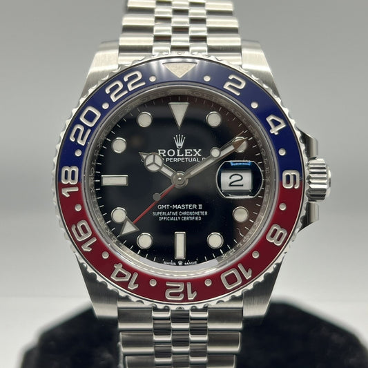 롤렉스 GMT 마스터 II 126710BLRO JUBILEE BRACELLE BLACK PEPSI 40mm