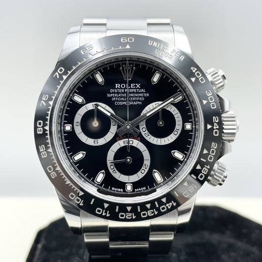 [新薪水2021年12月]勞力士代托納116500LN牡蠣手鍊黑色40mm