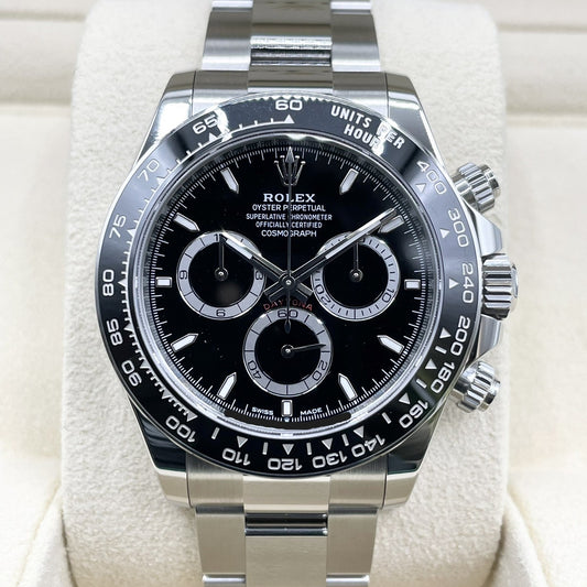 劳力士 Daytona 126500LN 蚝式手链 黑色 40 毫米