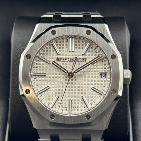 [50 주년 기념 로터 장착 모델] Audemars Piguet Royal Oak 15510st.oo.1320st.03 Silver 41mm