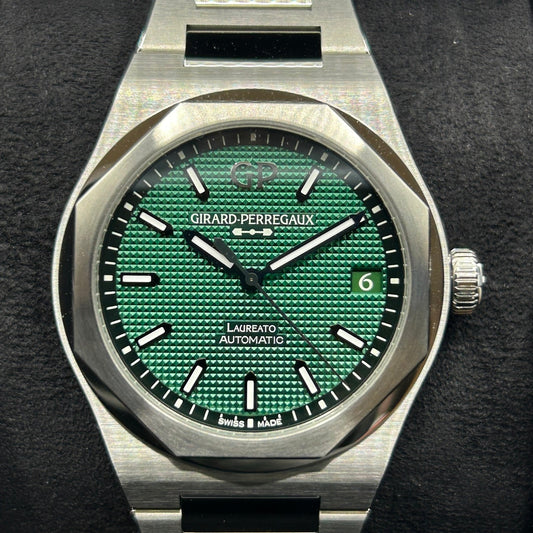 二手Girard Perregaux Lorraart Green 81010-11-3153-1cm 42mm