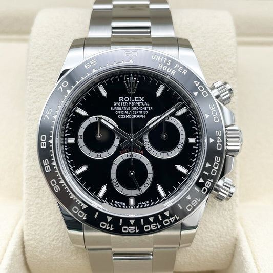劳力士 Daytona 126500LN 蚝式手链 黑色 40 毫米