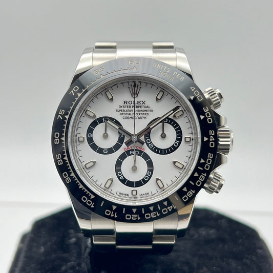 プレオウンド ロレックス デイトナ 116500LN オイスターブレスレット ホワイト 40mm