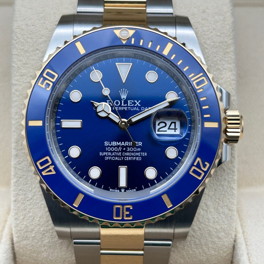 プレオウンド ロレックス サブマリーナーデイト 126613LB オイスターブレスレット ロイヤルブルー 41mm