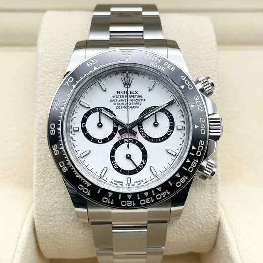 劳力士 Daytona 126500LN 白色 40 毫米不锈钢牡蛎手链