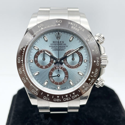 [새로운 급여!] 일부 보호 스티커가 포함되어 있습니다! ; 롤렉스 데이토나 116506 Ice Blue 40mm
