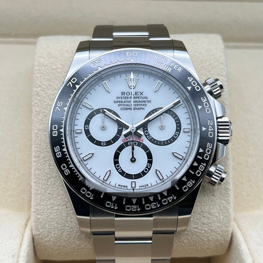劳力士 Daytona 126500LN 白色 40 毫米不锈钢牡蛎手链