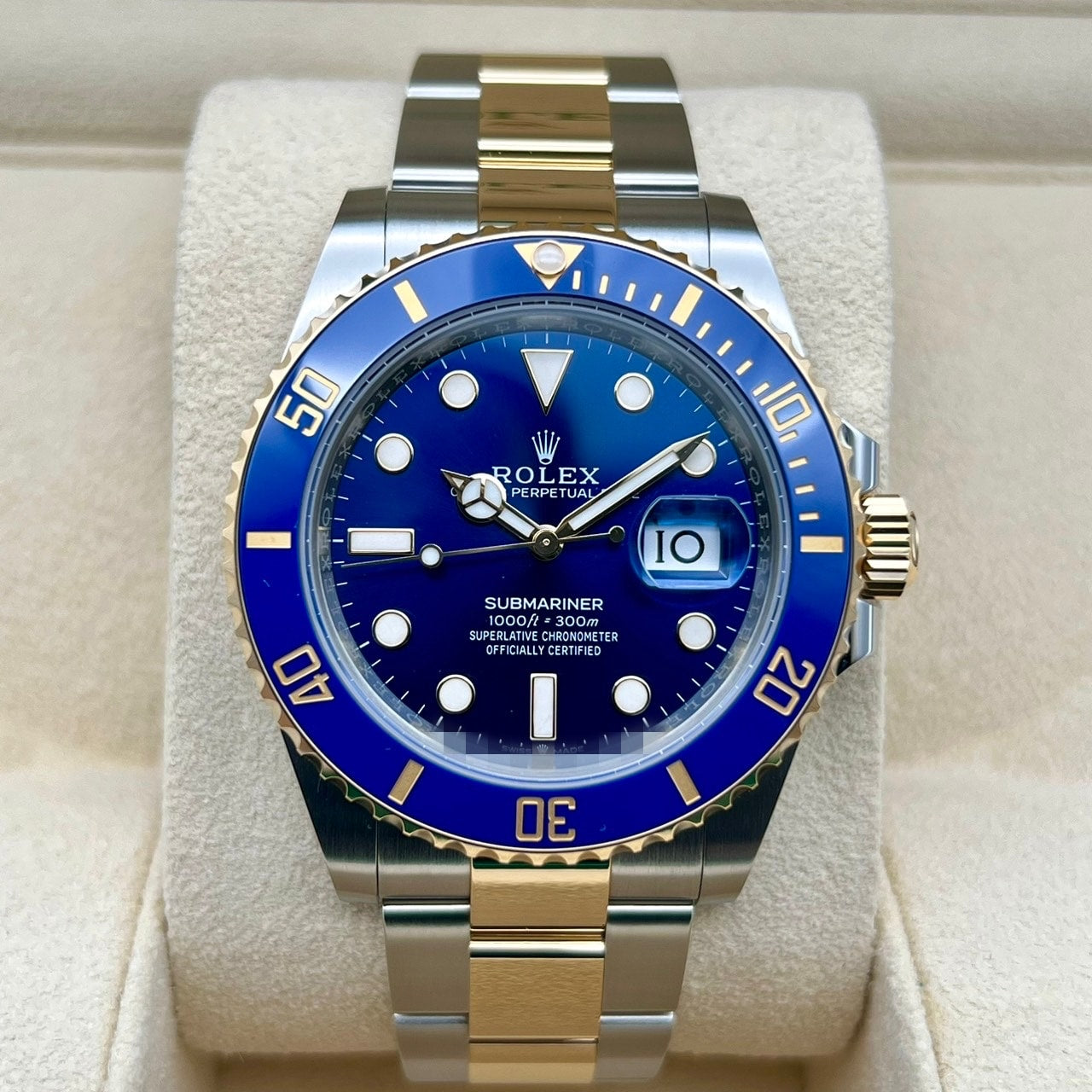 [付款於2024年5月！ 】勞力士潛艇日期126613磅牡蠣手鍊Royal Blue 41mm