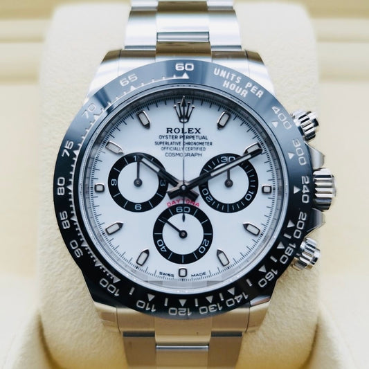 プレオウンド ロレックス デイトナ 116500LN オイスターブレスレット ホワイト 40mm