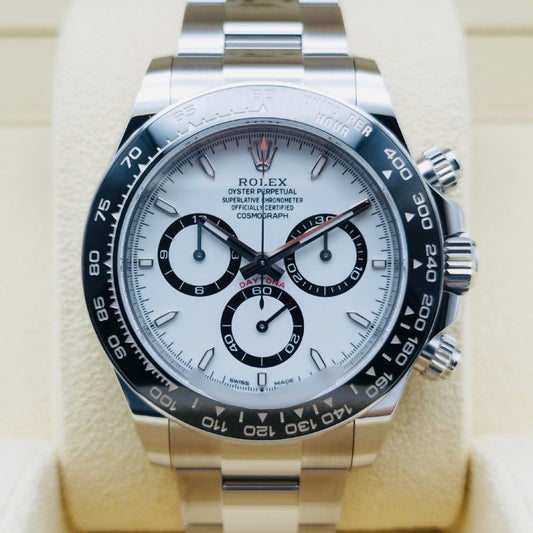 劳力士 Daytona 126500LN 白色 40 毫米不锈钢牡蛎手链