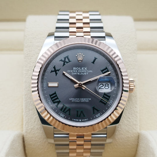 プレオウンド ロレックス デイトジャスト 126331 スレートローマン 41mm