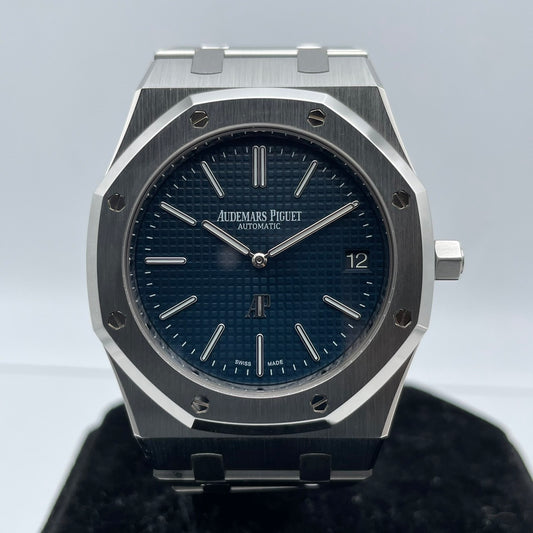 Pre-Owned Audemars Piguet Royal Oak "Jumbo" Extra Sin 15202ST.OO.1240ST.01 39mm