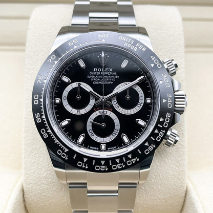 プレオウンド ロレックス デイトナ 116500LN オイスターブレスレット ブラック 40mm