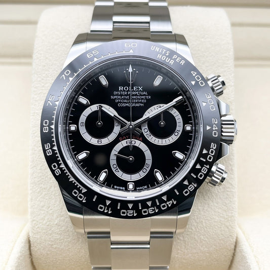 プレオウンド ロレックス デイトナ 116500LN オイスターブレスレット ブラック 40mm