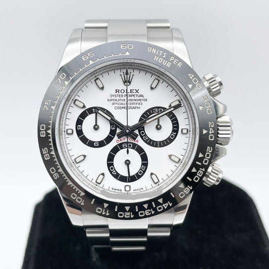 Pre-Owned Rolex Daytona 116500LN White Oyster Bracelet 40mm