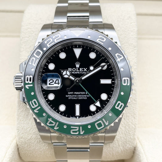 [전체 보호 스티커 포함! ! Rolex GMT 마스터 II 126720VTNR 굴 팔찌 40mm