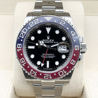 Rolex GMT Master II 126710BLRO Oyster Bracelet Black 40mm