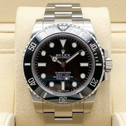 プレオウンド ロレックス サブマリーナノンデイト 114060 ブラック 40mm ステンレススチール