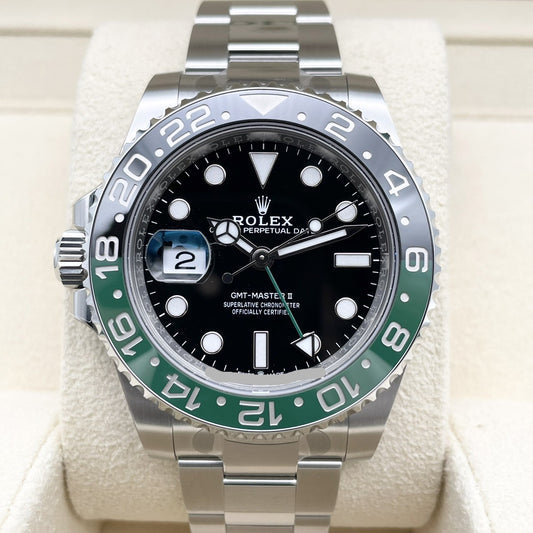 [공식 보호 스티커가 포함되어 있습니다! Rolex GMT 마스터 II 126720VTNR 굴 팔찌 40mm