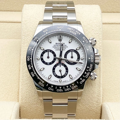 사전 소유 롤렉스 데이토나 116500LN 흰색 굴 팔찌 40mm
