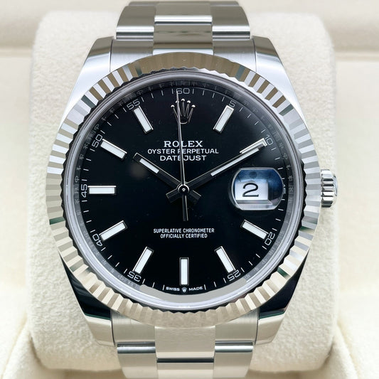 プレオウンド ロレックス デイトジャスト 126334 ブラック 41mm