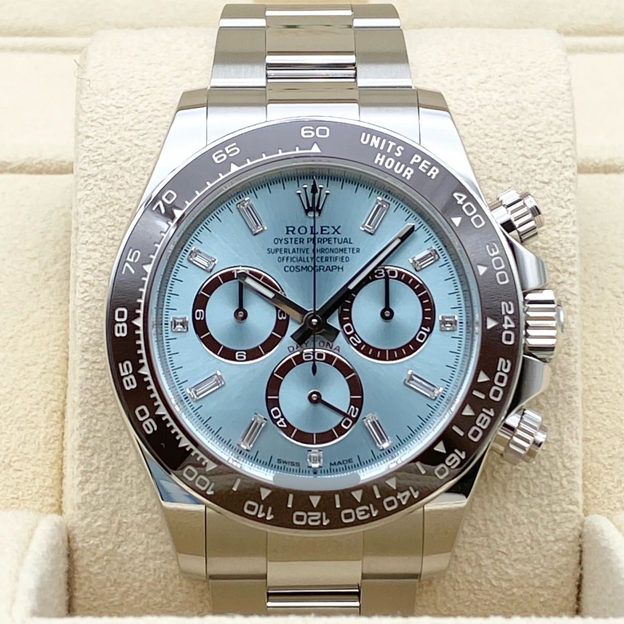 [11p鑽石]勞力士代托納126506a冰藍色40mm