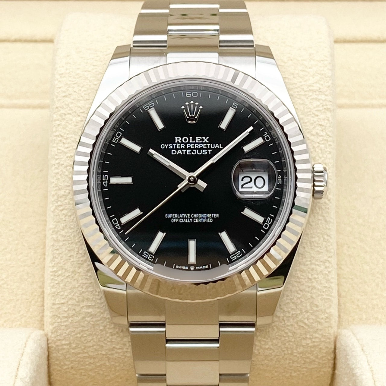 プレオウンド ロレックス デイトジャスト 126334 ブラック 41mm