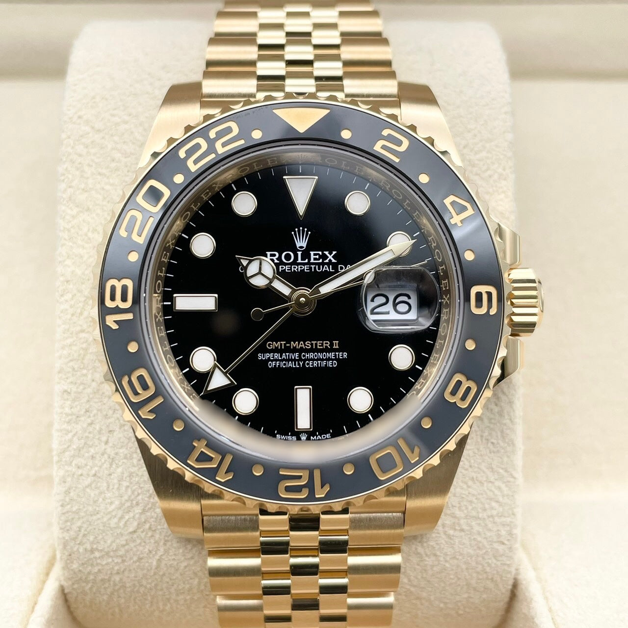 롤렉스 GMT 마스터 II 126718GRNR JUBILEE BRACELET BLACK
