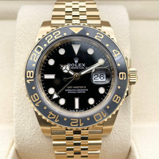 롤렉스 GMT 마스터 II 126718GRNR JUBILEE BRACELET BLACK
