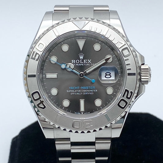 ヨットマスター 126622 オイスターブレスレット スレート（ダークロジウム） 40mm